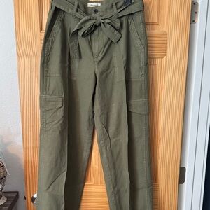 Madewell Forest Green women’s Cargo Pants